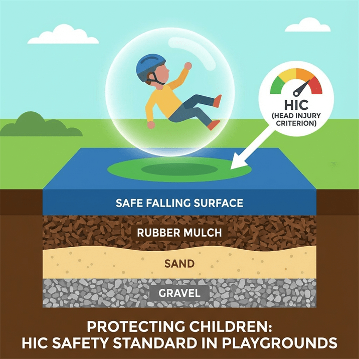 استاندارد HIC چیست و چرا برای پارکها حیاتی است؟